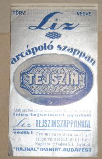 LIZ arcápoló szappan