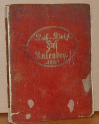 KALENDER ZUM GEBRAUCHE DES OESTERREICHISCH-KAISERLICHEN HOFES FüR DAS JAHR 1832