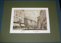 Alt Rudolf- Sandmann: A Váci Utcza. Die Waiznergasse in Pesth