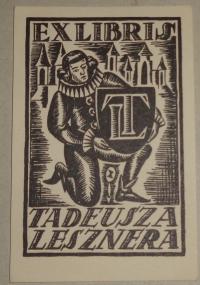 Ziólkowski, Marian: Ex libris Tadeusza Lesznera