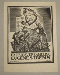 Valentine Le Campion: EXLIBRIS VERZAMELING EUGENE STRENS