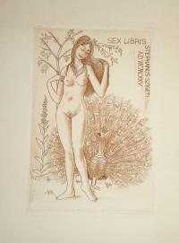 Kühn Fritz (1924-2004): Sex libris Stephanus Szigeti