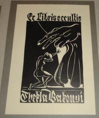Rátsay Árpád (1922-): Ex libris occultis Thekla Bakonyi