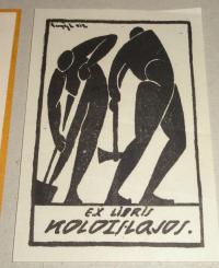 Gergely Sándor (1889-1932): Ex libris Kolozs Lajos