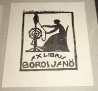 Gergely Sándor (1889-1932): Ex libris Boros Jenő