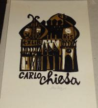 Diskay Lenke: Ex libris Carlo Chiesa