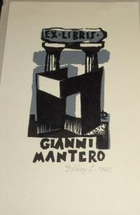 Diskay Lenke: Ex libris Gianni Mantero