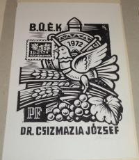 Kékesi László: B.Ú.É.K 1972. Pf. Dr. Csizmazia József