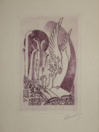 Karancsi Sándor: Ex libris Dr. Kertész Dénes