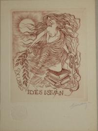 Karancsi Sándor: Ex libris Ilyés István