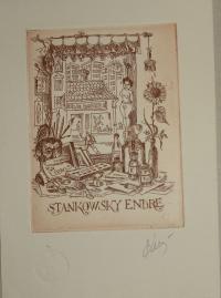 Karancsi Sándor: Ex libris Stankowsky Endre