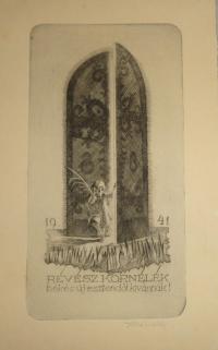 RÉVÉSZ Kornél: Révész Kornélék békés új esztendőt kívánnak! 1941