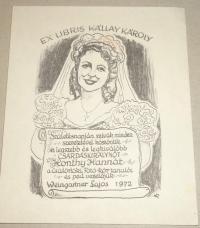 Kertes-Kollmann Jenő: Ex libris Kállay Károly