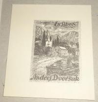Kertes-Kollmann Jenő: Ex libris Andrej Dvorsak