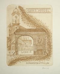 Dániel Viktor (1926 - 2001): Ex libris Elekes Vencel